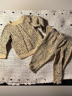 Kids Two-Piece Leopard Set
